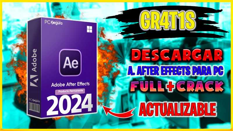 Adobe after effects pc para ultima version